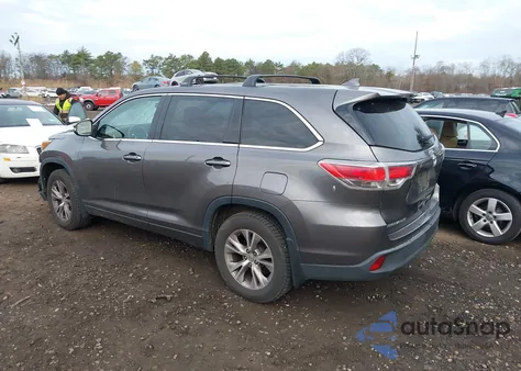 2015 Toyota Highlander Le Plus V6 z USA, uszkodzony, nr VIN 5TDBKRFH0FS118057